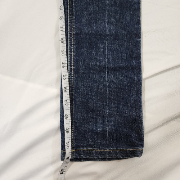 Dollhouse jeans size 9 blue denim waist 32 skinny - Picture 4 of 16